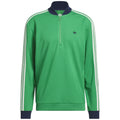 adidas Golf Originals 3 Stripes Zip Neck Sweater