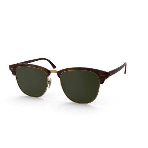 Aviator sunglasses detail