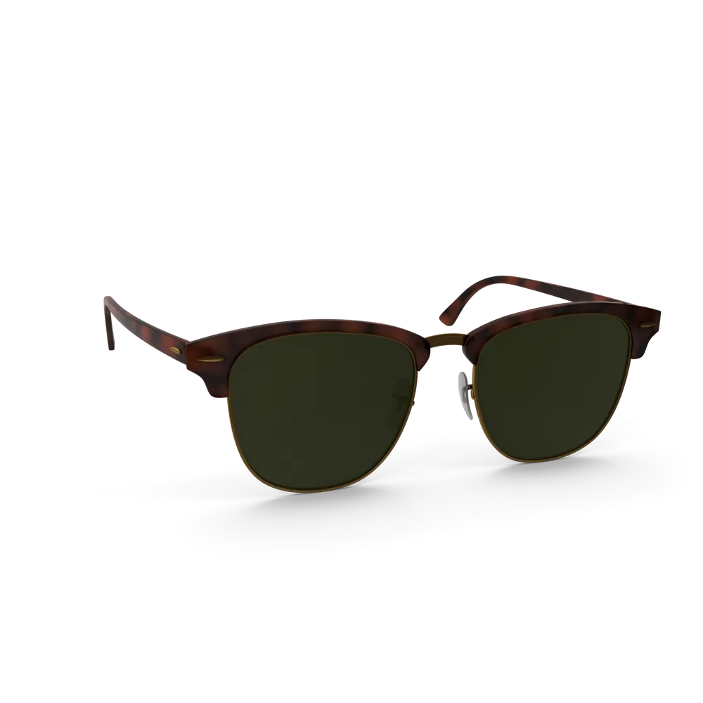 Aviator sunglasses styled