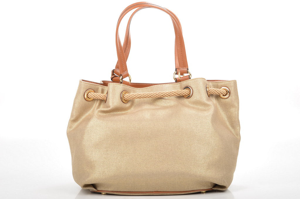 Canvas tote bag styled