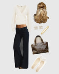 Darren Soft Knit Denim Collage outfit collage reference 05