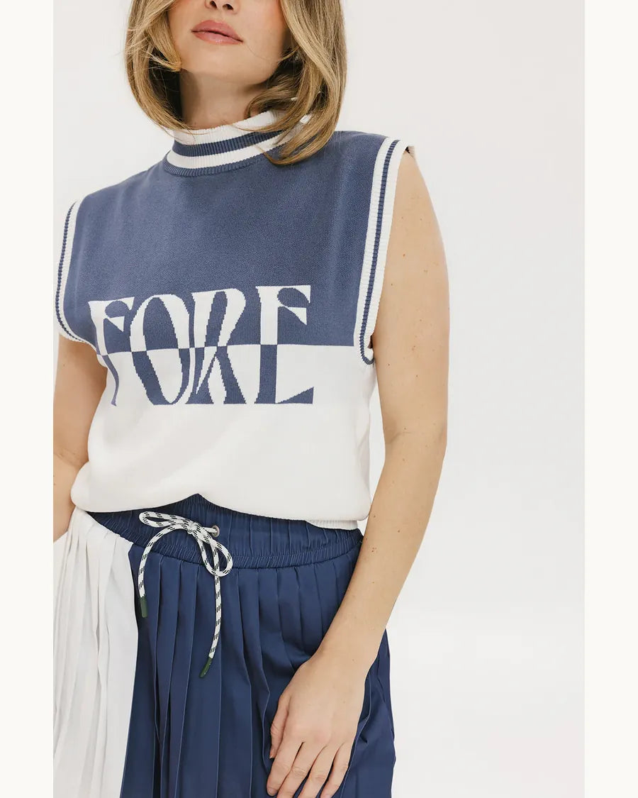 Fore Sleeveless Sweater - Fore All Golf image 02