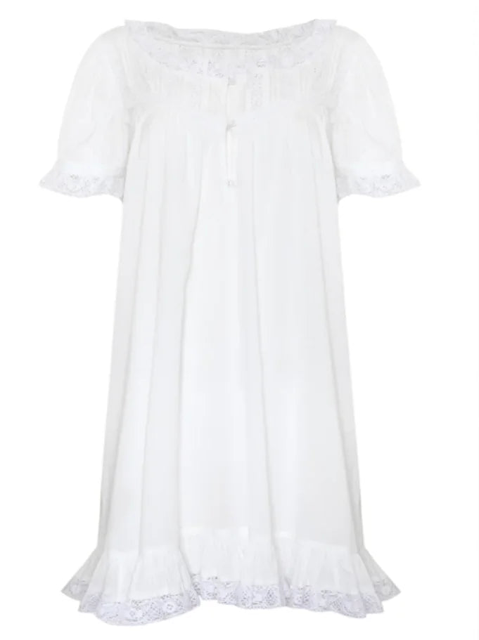 Gigi Lace Maternity Nightdress