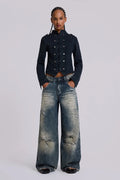 Jaded London Dirty Lowrise Colossus Jeans image 1