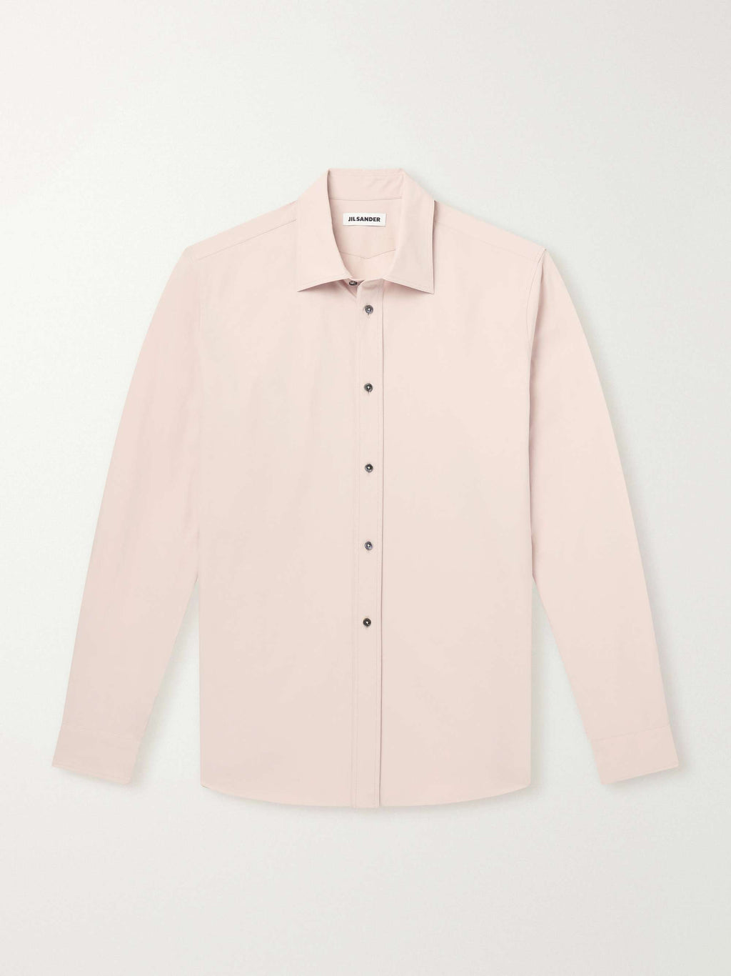 JIL SANDER Cotton-Poplin Shirt — individual garment front view
