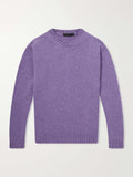 SAMAN AMEL Cashmere Sweater — individual garment front view