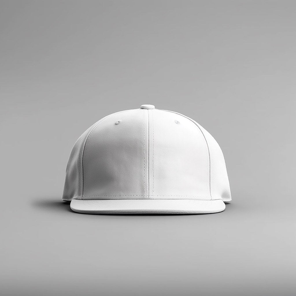 Wool baseball cap styled